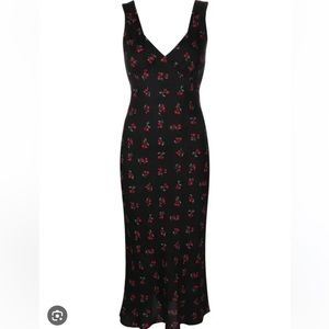 NWT Reformation Beauden Cherry Dress